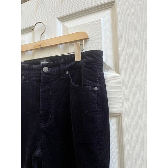 Talbots Blue Black Size 6 Straight Leg Corduroy Pant 29.5 Inch Inseam Casual - Picture 5 of 11
